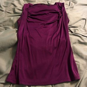 The Limited purple top size S